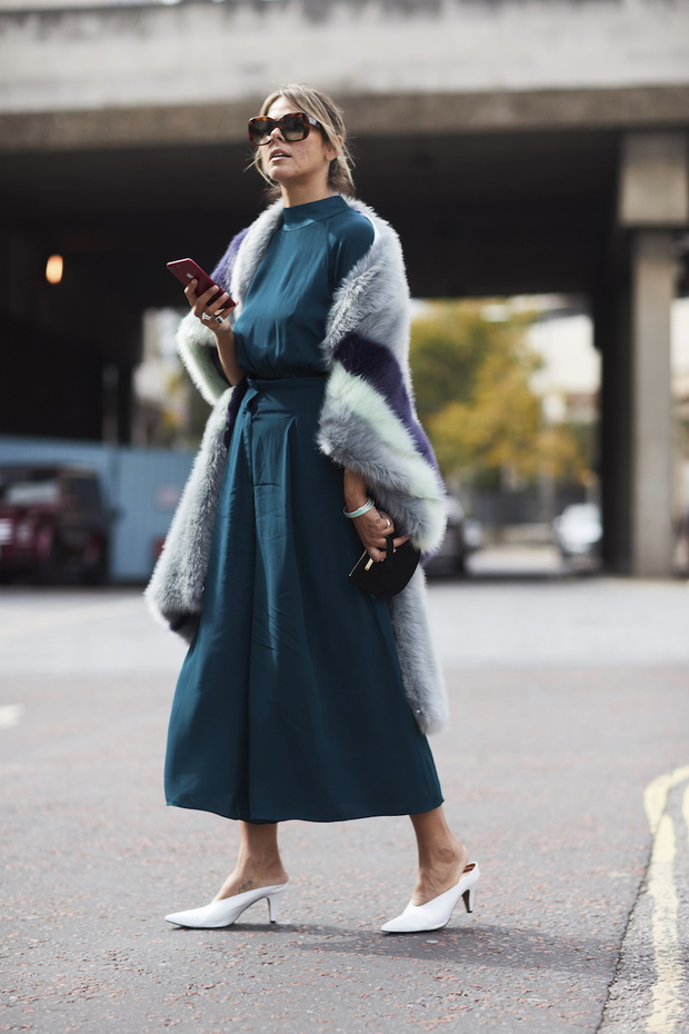 Moda uliczna na London Fashion Week wiosna-lato 2018