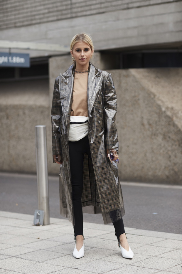 Moda uliczna na London Fashion Week wiosna-lato 2018