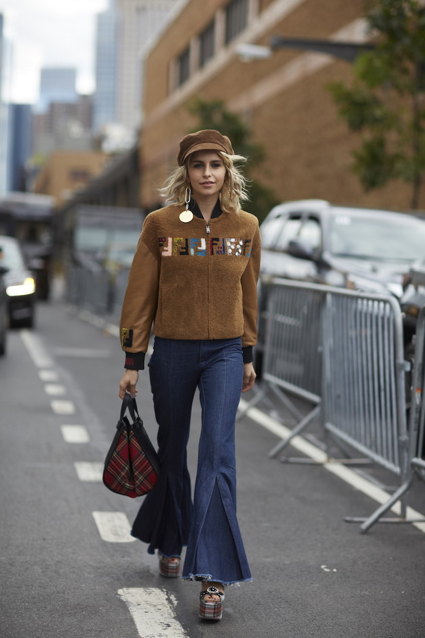 Moda uliczna New York Fashion Week wiosna-lato 2018