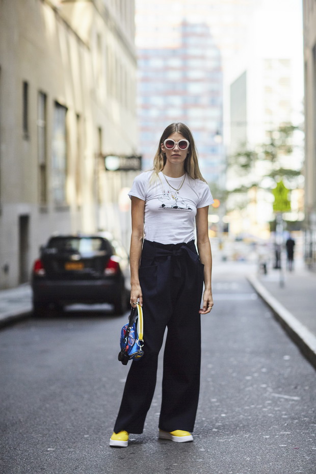 Moda uliczna New York Fashion Week wiosna-lato 2018