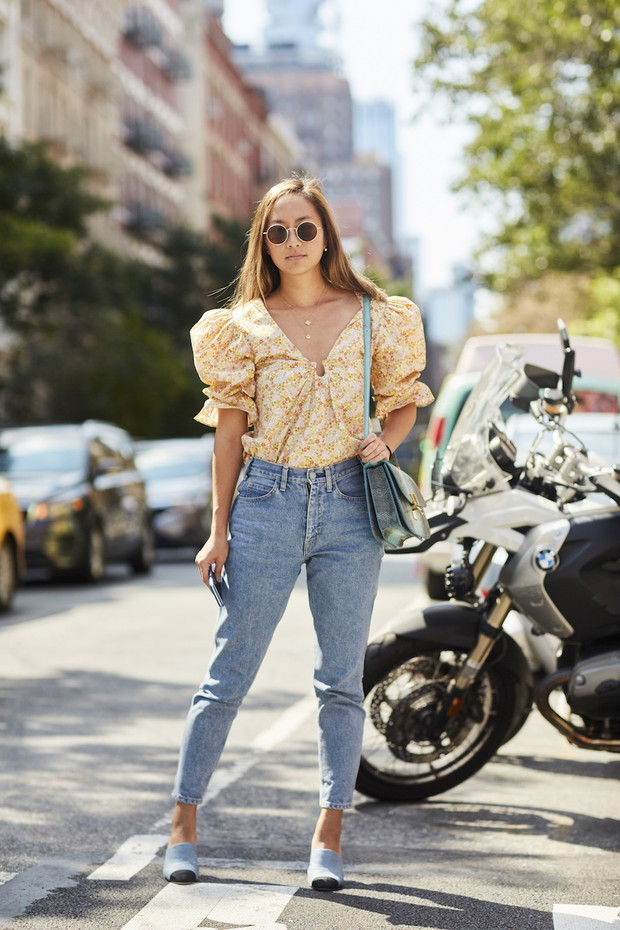 Moda uliczna New York Fashion Week wiosna-lato 2018