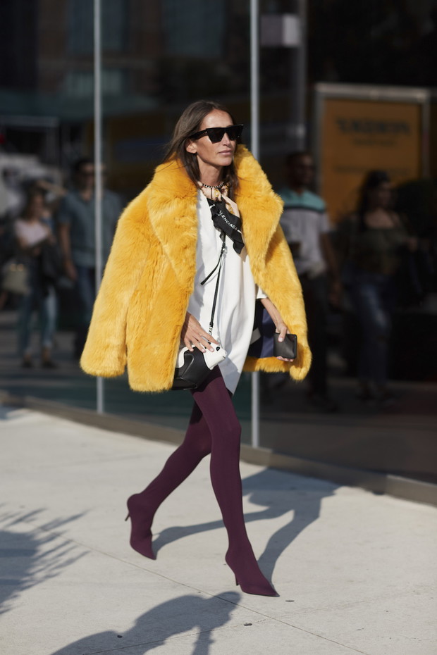 Moda uliczna New York Fashion Week wiosna-lato 2018