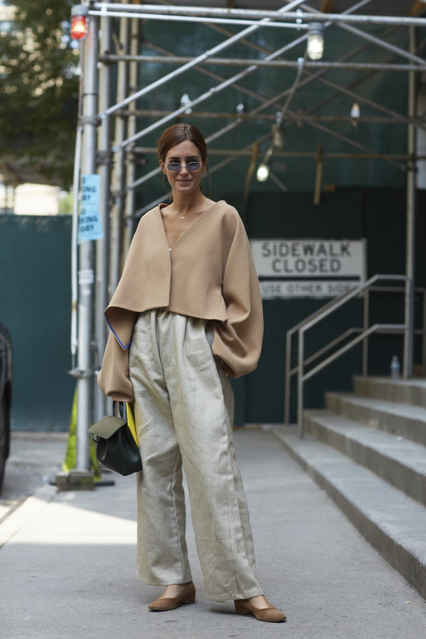 Moda uliczna New York Fashion Week wiosna-lato 2018