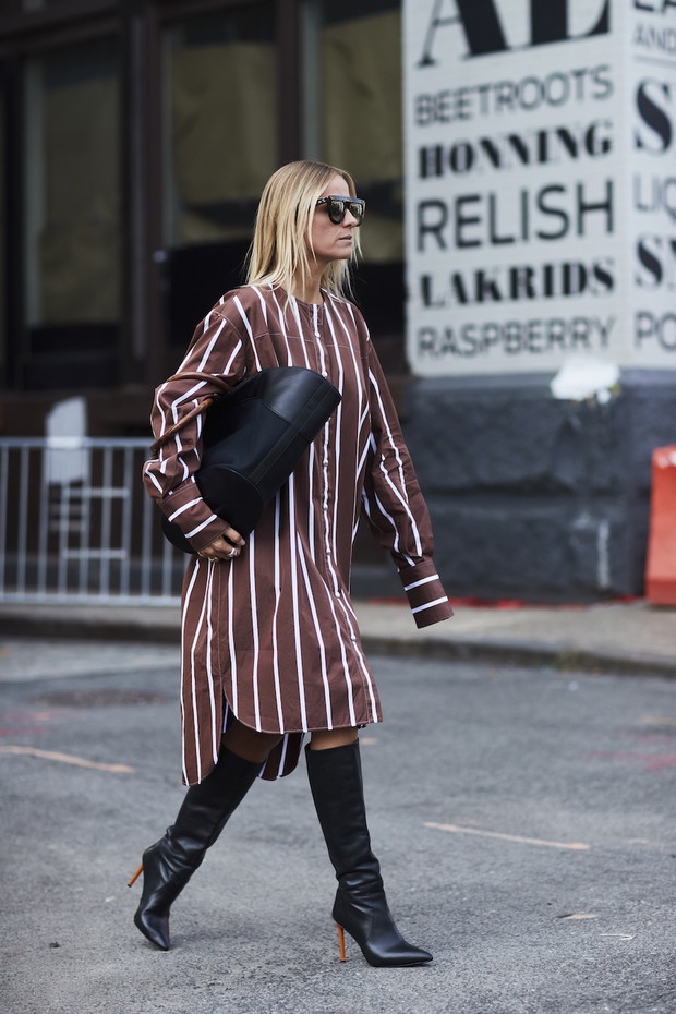 Moda uliczna New York Fashion Week wiosna-lato 2018