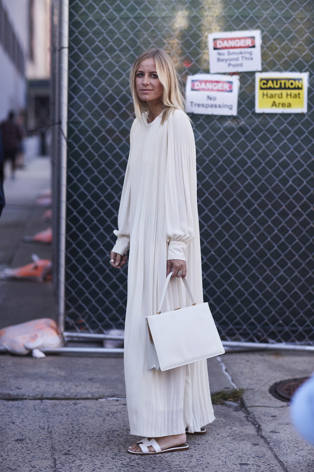 Moda uliczna New York Fashion Week wiosna-lato 2018