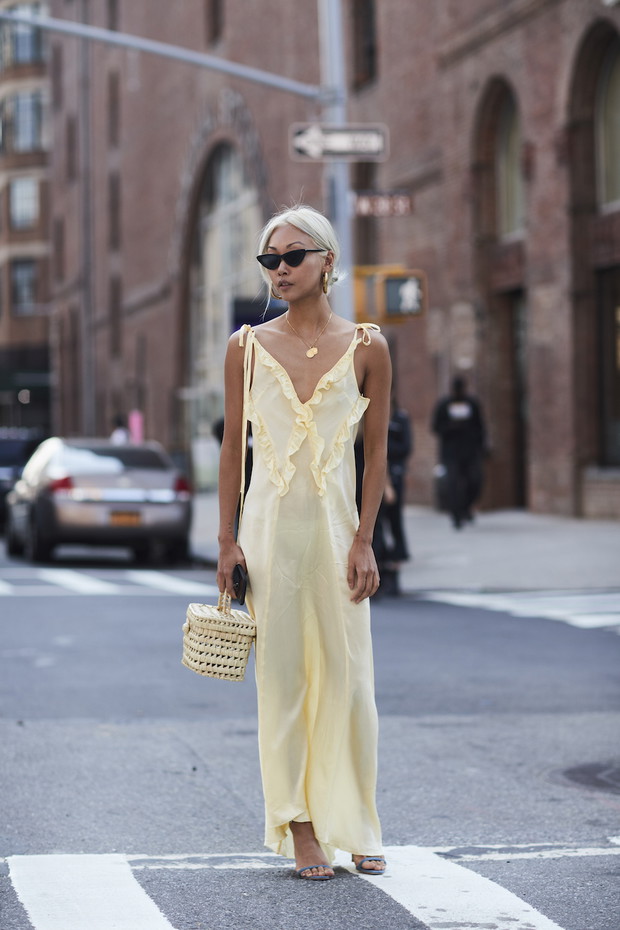 Moda uliczna New York Fashion Week wiosna-lato 2018