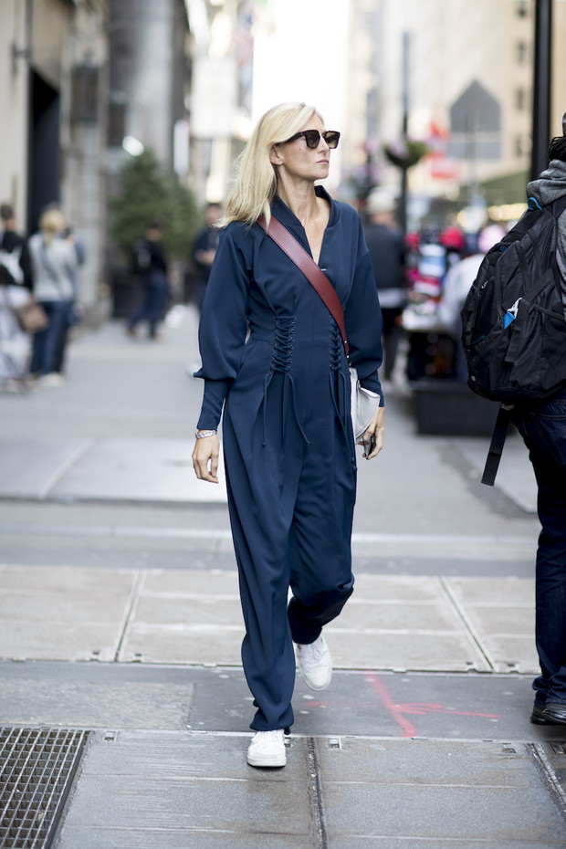 Moda uliczna New York Fashion Week wiosna-lato 2018