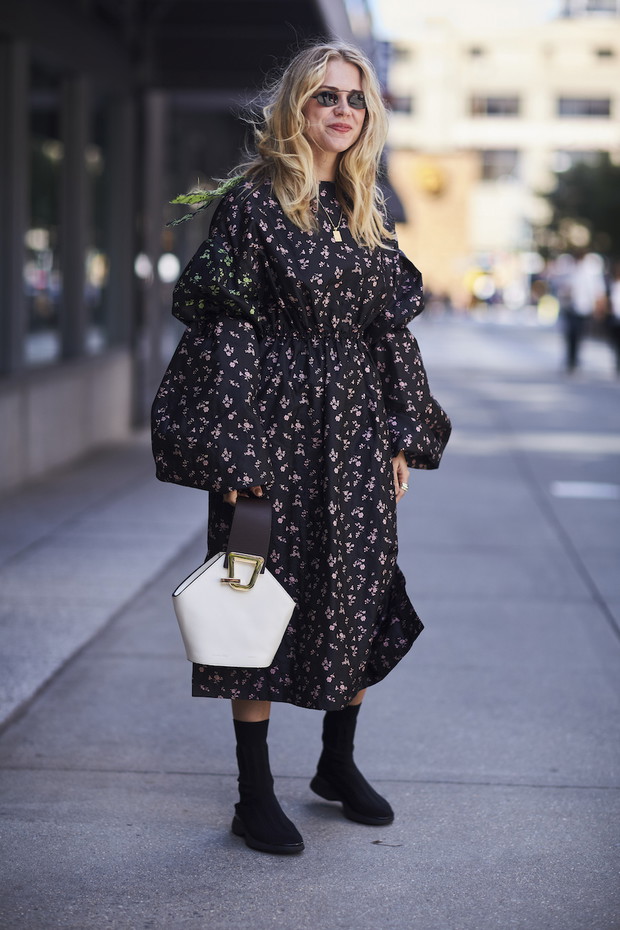 Moda uliczna New York Fashion Week wiosna-lato 2018