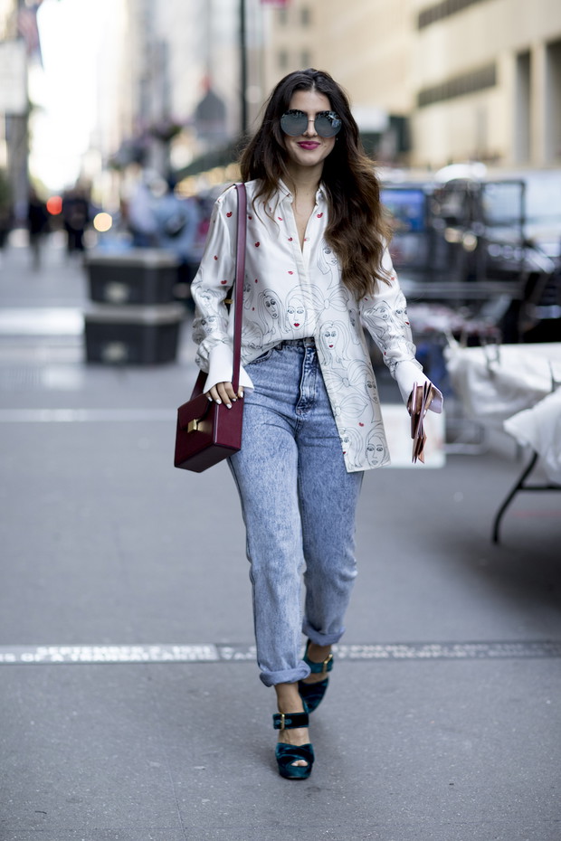 Moda uliczna New York Fashion Week wiosna-lato 2018
