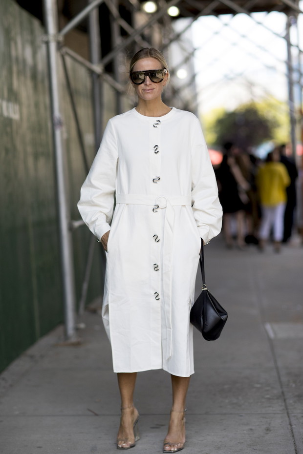 Moda uliczna New York Fashion Week wiosna-lato 2018