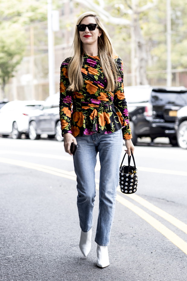Moda uliczna New York Fashion Week wiosna-lato 2018
