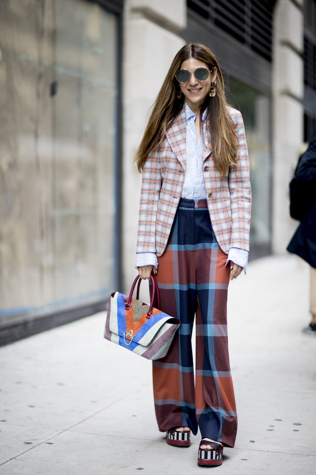 Moda uliczna New York Fashion Week wiosna-lato 2018