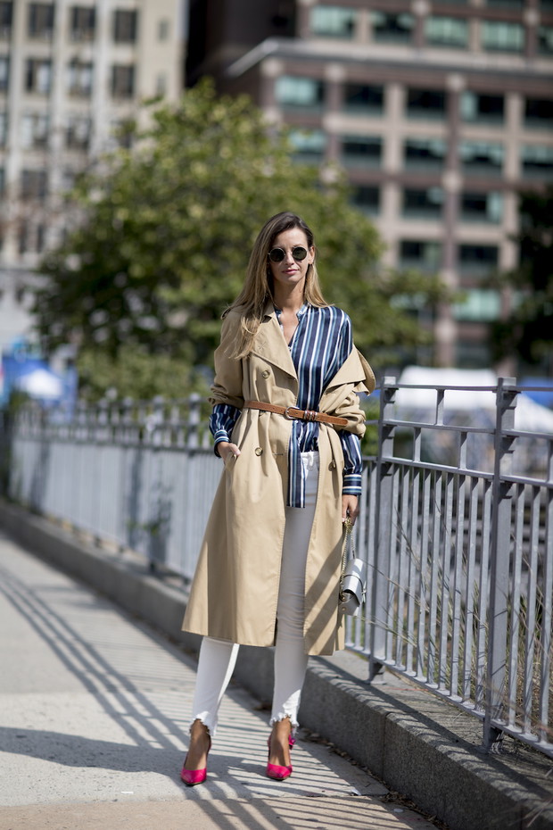 Moda uliczna New York Fashion Week wiosna-lato 2018