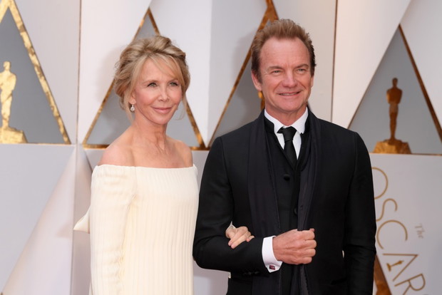 Sting & Trudie Styler