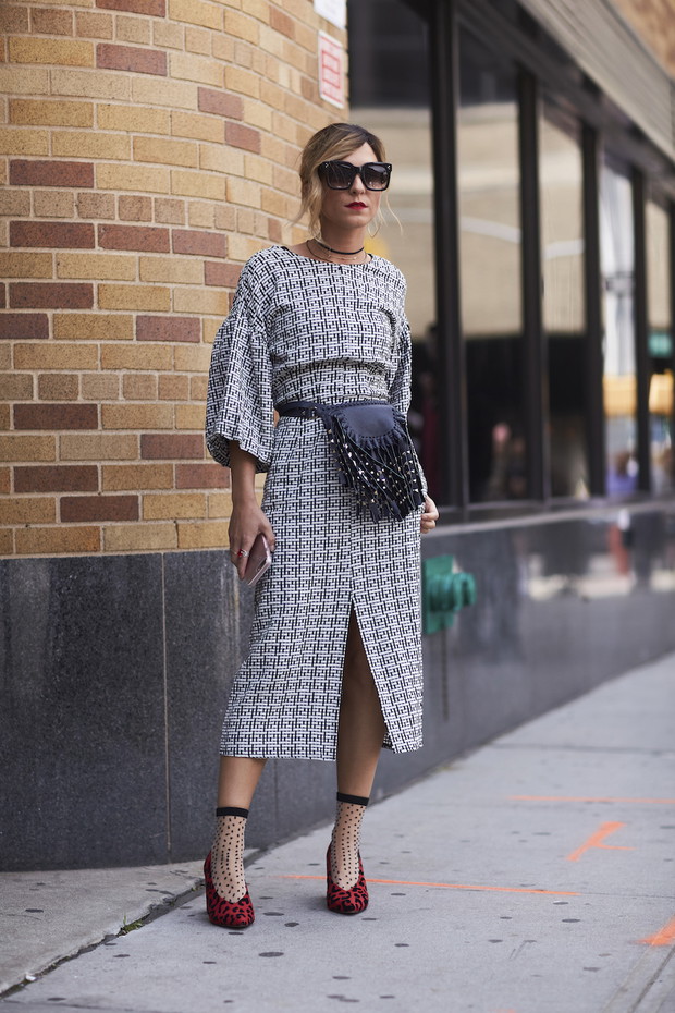 Street style na Nowojorskim Tygodniu Mody