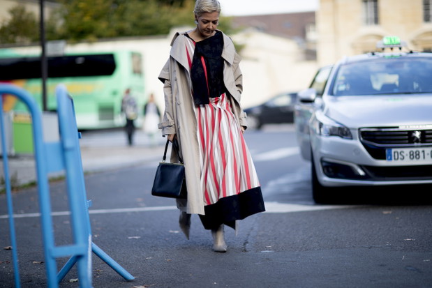 Moda uliczna na Paris Fashion Week wiosna lato 2018