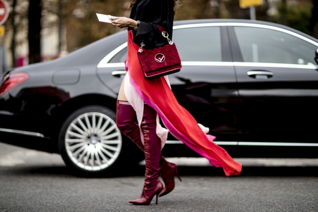 Moda uliczna na Paris Fashion Week wiosna lato 2018