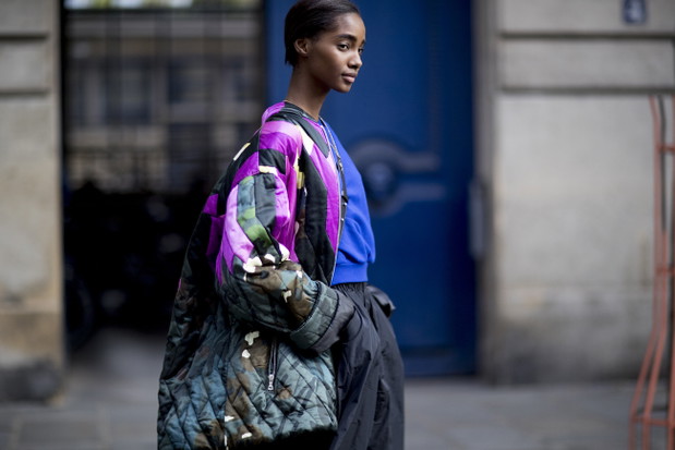 Moda uliczna na Paris Fashion Week wiosna lato 2018