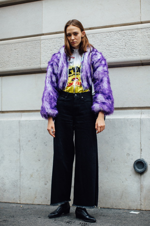Moda uliczna na Paris Fashion Week wiosna lato 2018