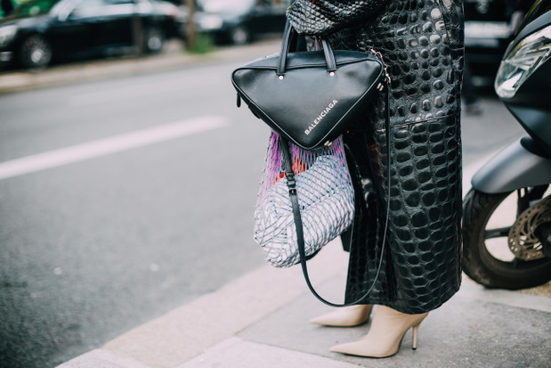 Moda uliczna na Paris Fashion Week wiosna lato 2018