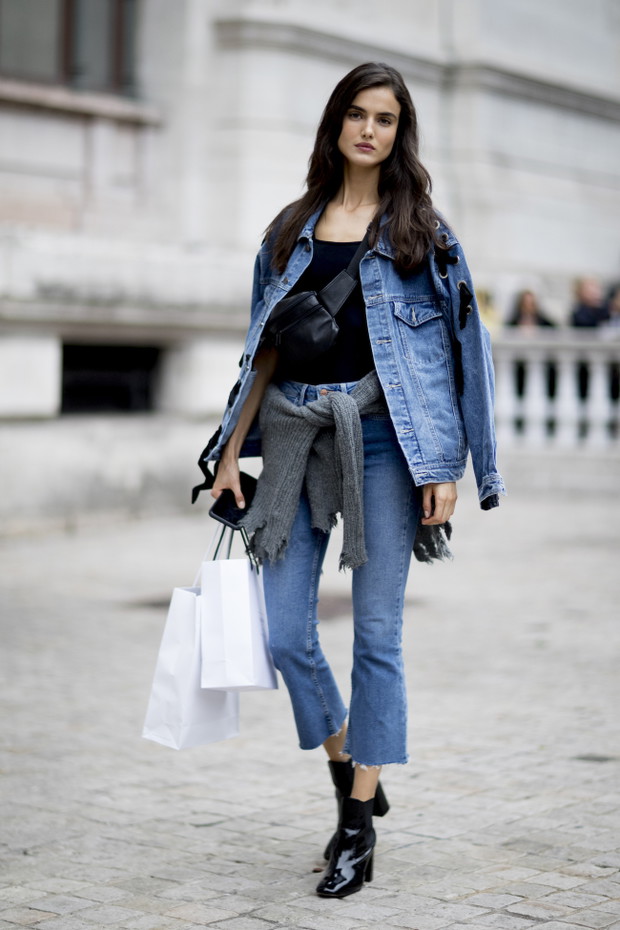 Moda uliczna na Paris Fashion Week wiosna lato 2018