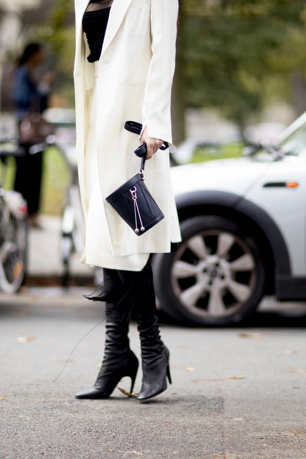 Moda uliczna na Paris Fashion Week wiosna lato 2018