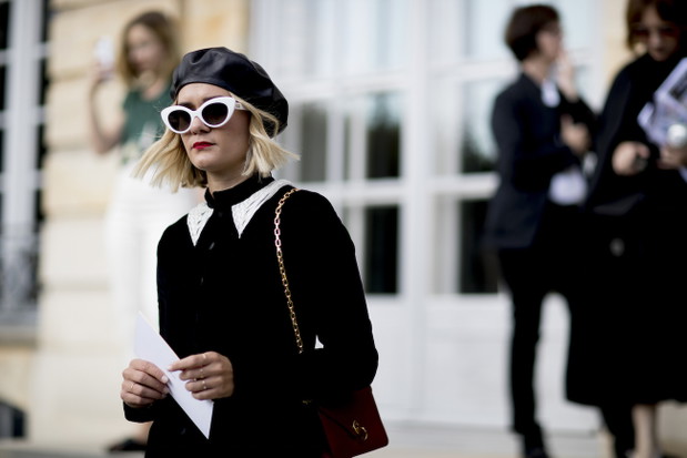 Moda uliczna na Paris Fashion Week wiosna lato 2018