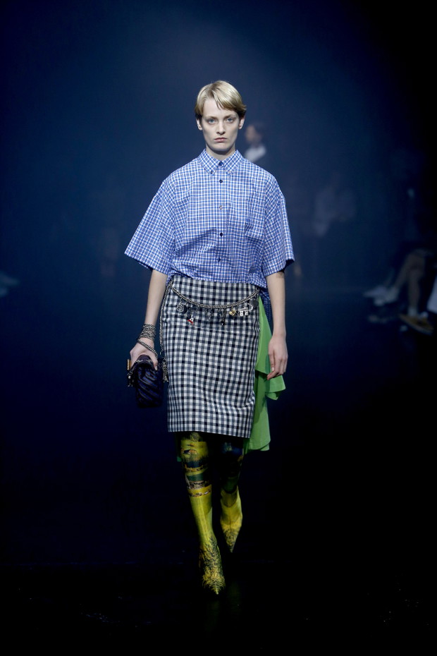 Balenciaga - projekty z kolekcji wiosna-lato 2018