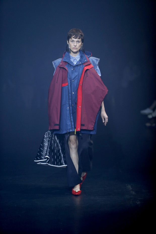 Balenciaga - projekty z kolekcji wiosna-lato 2018