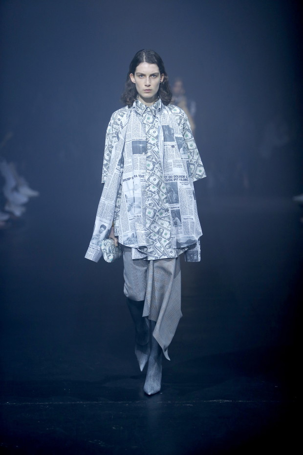 Balenciaga - projekty z kolekcji wiosna-lato 2018