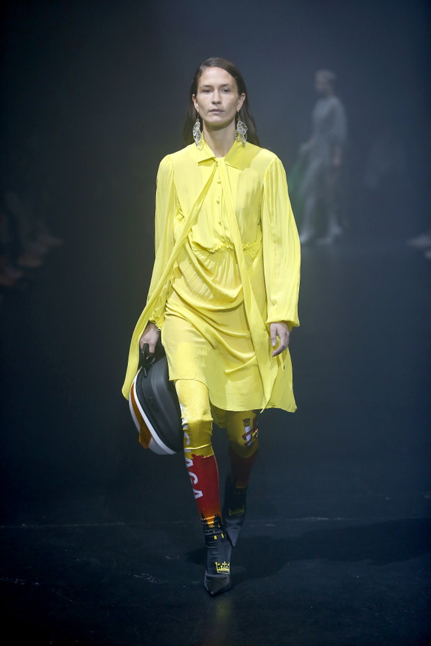 Balenciaga - projekty z kolekcji wiosna-lato 2018