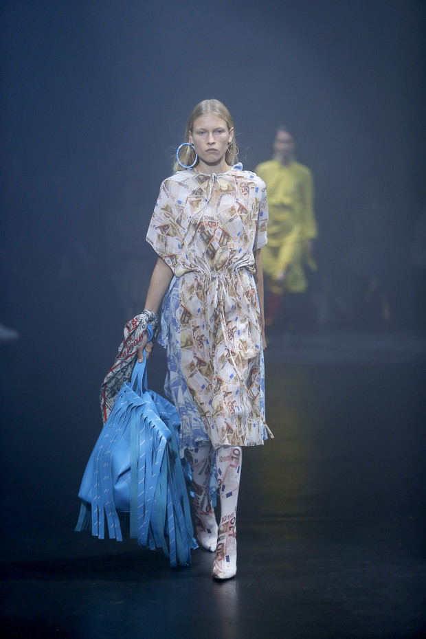 Balenciaga - projekty z kolekcji wiosna-lato 2018