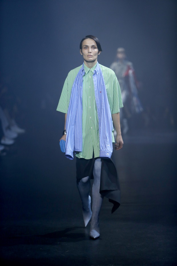 Balenciaga - projekty z kolekcji wiosna-lato 2018
