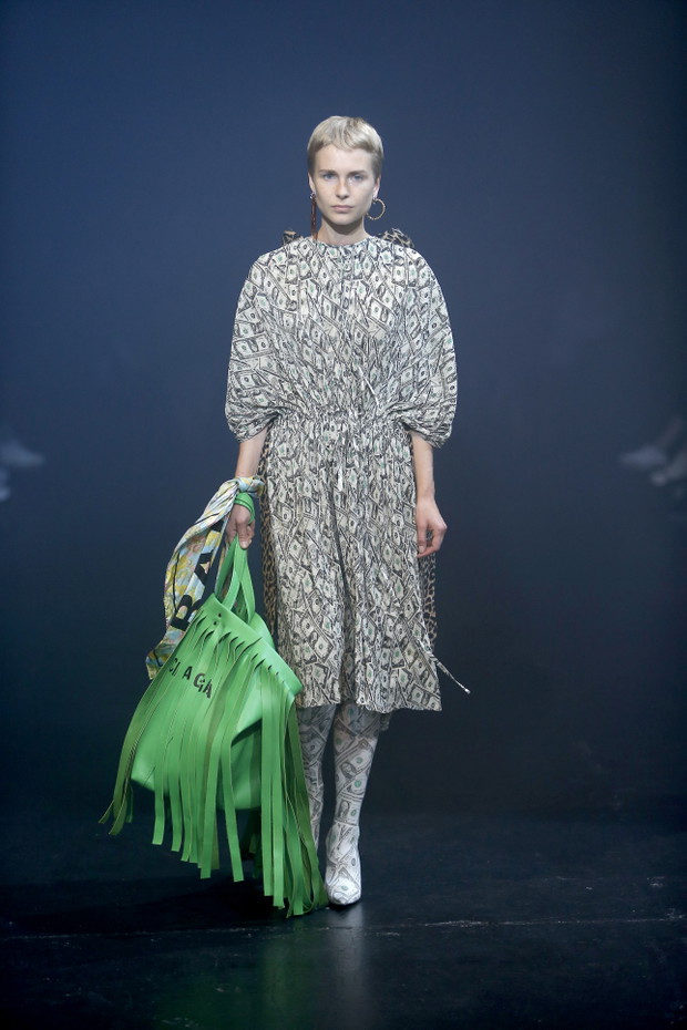Balenciaga - projekty z kolekcji wiosna-lato 2018