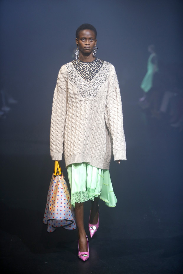 Balenciaga - projekty z kolekcji wiosna-lato 2018