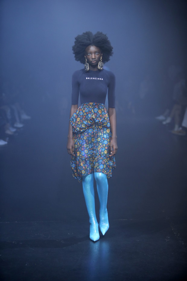 Balenciaga - projekty z kolekcji wiosna-lato 2018
