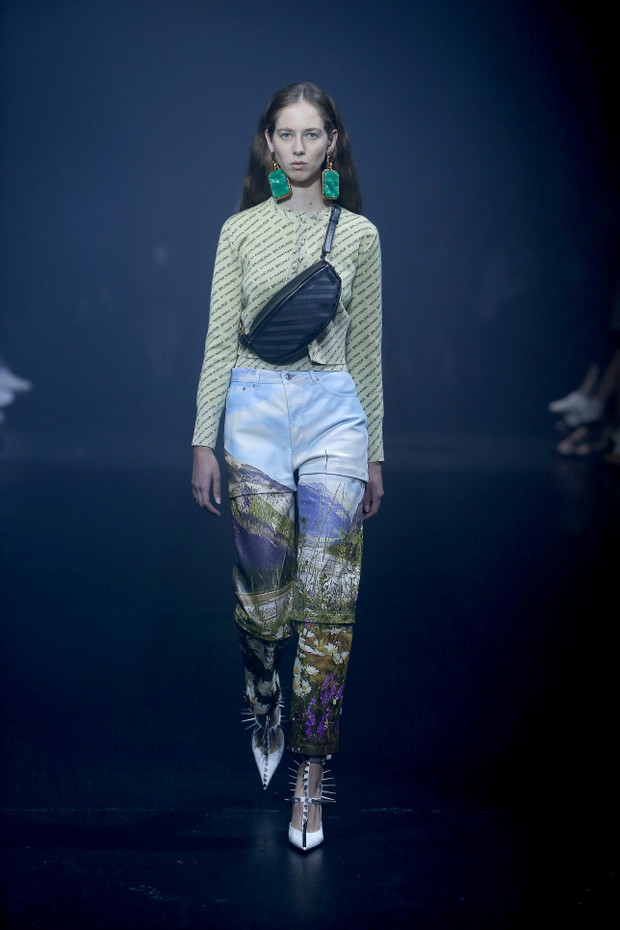 Balenciaga - projekty z kolekcji wiosna-lato 2018
