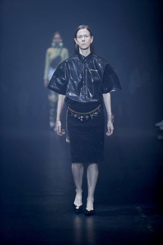 Balenciaga - projekty z kolekcji wiosna-lato 2018
