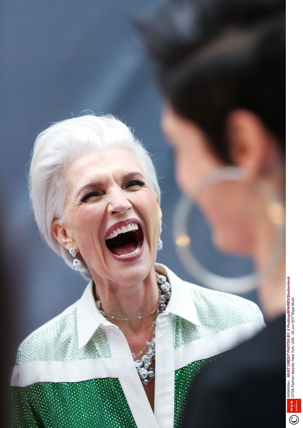 Maye Musk na gali CFDA Fashion Awards