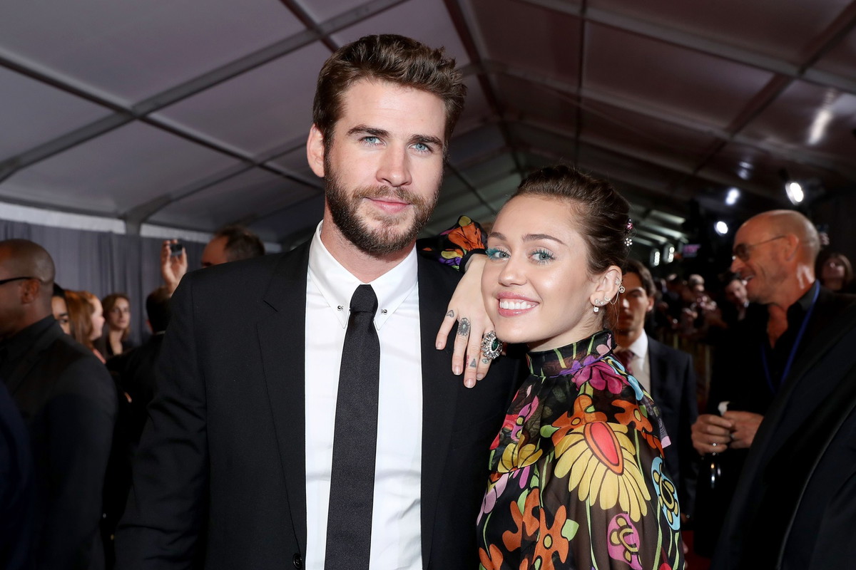Miley Cyrus i Liam Hemsworth po czterech latach po raz pierwszy pojawili się razem na czerownym dywanie