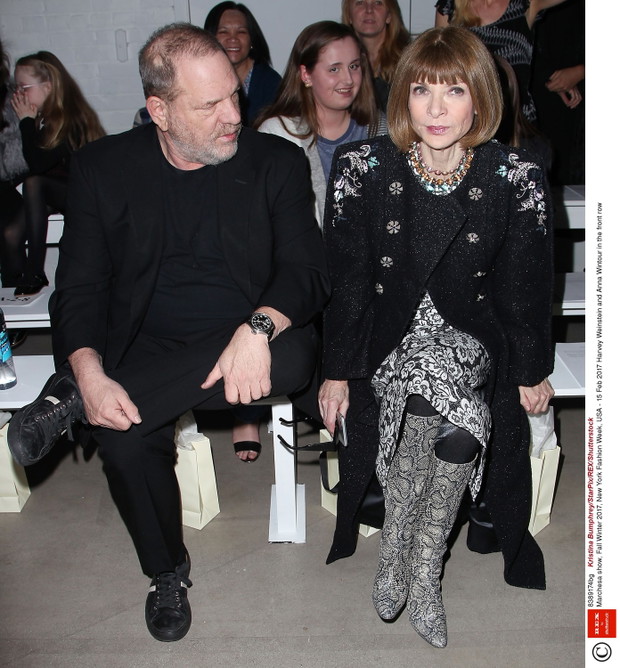 Harvey Weinstein z Anną Wintour