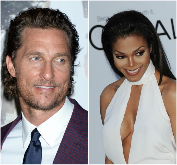 Matthew McConaughey i Janet Jackson