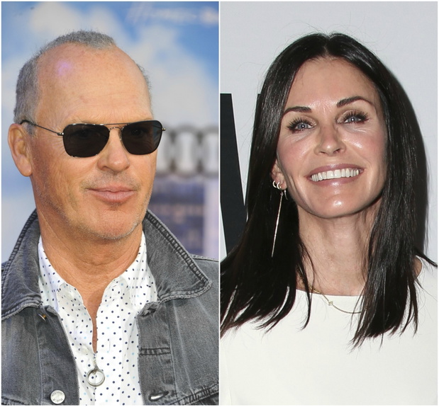 Michael Keaton i Courtney Cox