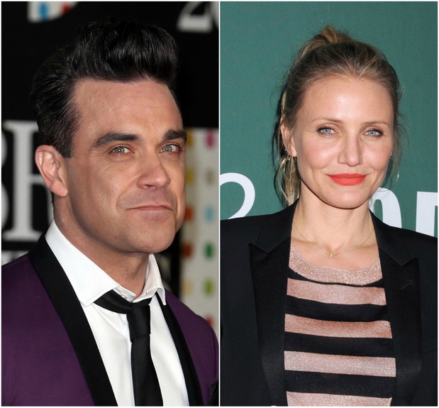 Robbie Williams i Cameron Diaz
