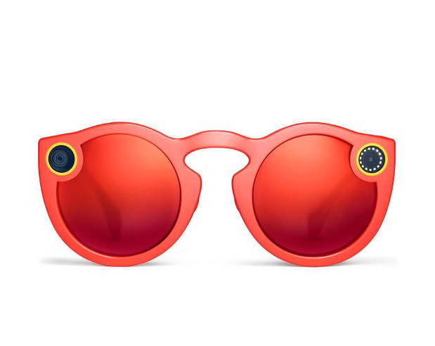 Spectacles w kolorze czerwonym