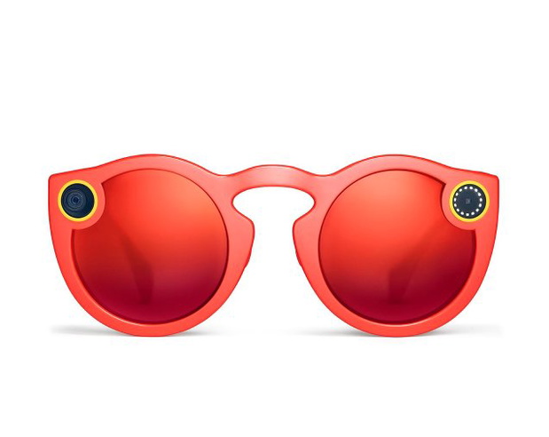 Spectacles w kolorze czerwonym