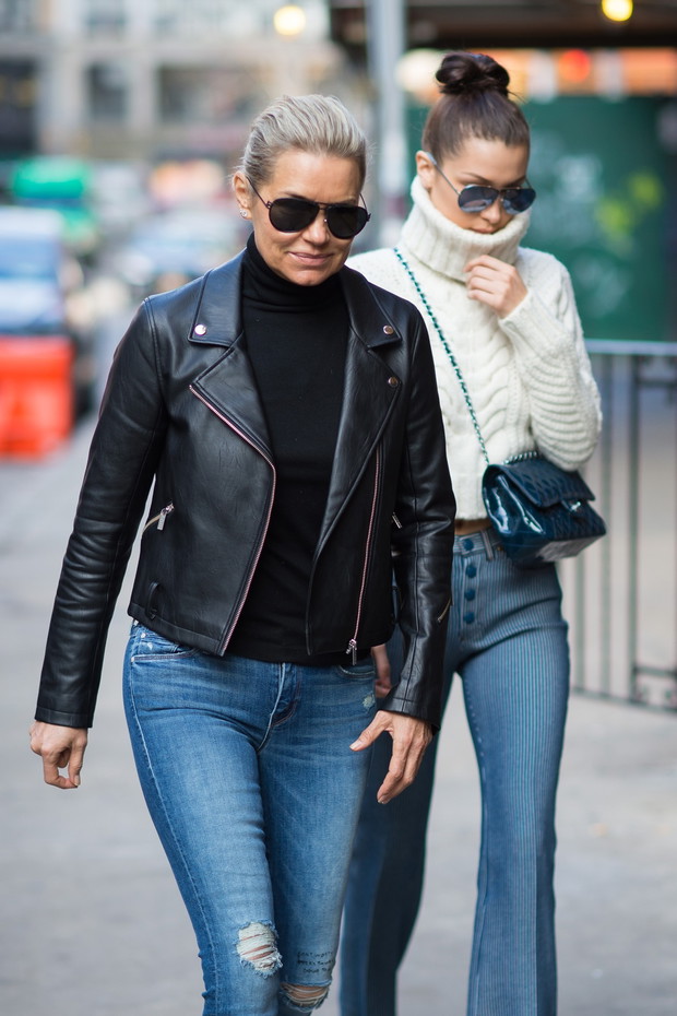 Yolanda Hadid z córką Bellą