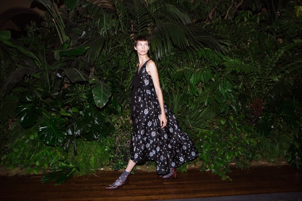 Backstage pokazu ERDEM x H&M