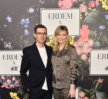 Premiera kolekcji ERDEM x H&M: Erdem Moralioglu i Kirsten Dunst