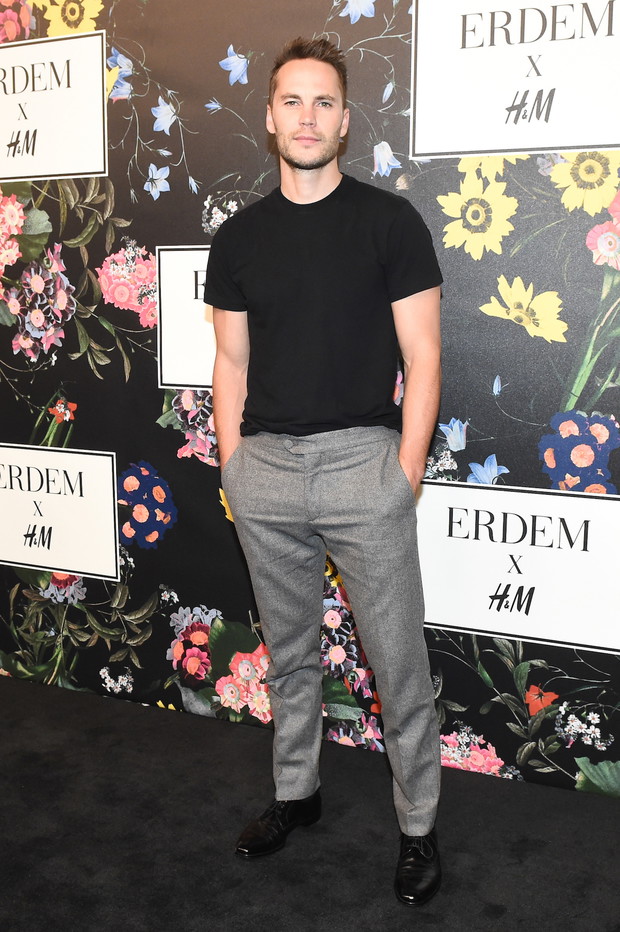 ERDEM x H&M w Los Angeles: Taylor Kitsch
